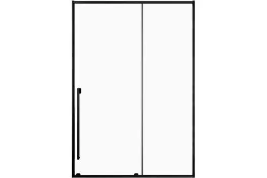 Душевая дверь в нишу Allen Brau Fantasy 2.0 3.11008.31 140х200 см, профиль черный, стело прозрачное