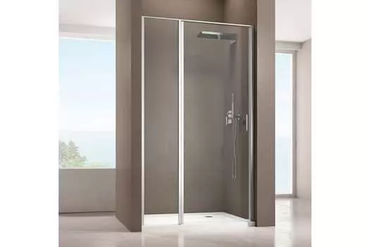 Душевая дверь в нишу Allen Brau Priority 3.31010.00G 140x200 хром, тонированное стекло