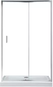 Душевая дверь в нишу Aquanet SD-1300A 130x190 см, прозрачное стекло