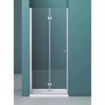 Душевая дверь в нишу BelBagno Albano ALBANO-60/40-C-Cr без ответного пристенного магнитного профиля