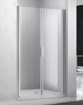 Душевая дверь в нишу BelBagno Sela B 2 100 C Cr + душевой трап