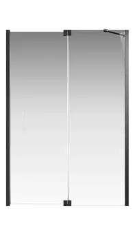 Душевая дверь в нишу Creto Tenta 123-WTW-140-C-B-8 140 стекло прозрачное, профиль черный