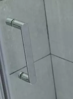 Душевая дверь в нишу DIWO Кострома KS05-100TCR 100 см, профиль хром