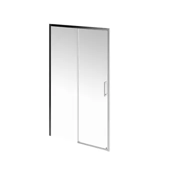 Душевая дверь в нишу Kerama Marazzi VETRO VE.120.SD.CR 120х195 см, профиль хром, стекло прозрачное