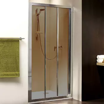 Душевая дверь в нишу Radaway Treviso DW 80 коричневое стекло