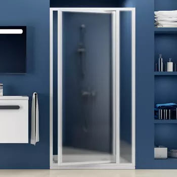 Душевая дверь в нишу Ravak SDOP-100 Grape, профиль белый