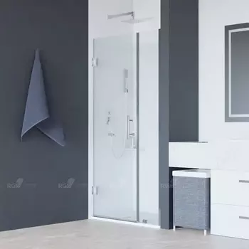 Душевая дверь в нишу RGW Hotel HO-012 90х195 см, профиль хром, стекло прозрачное
