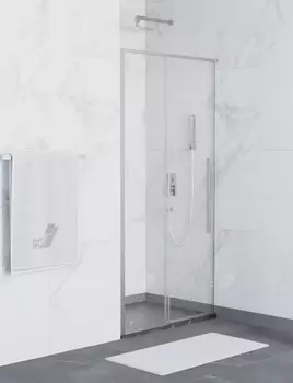 Душевая дверь в нишу RGW Stilvoll SV-12 120х195 см, профиль хром, стекло прозрачное