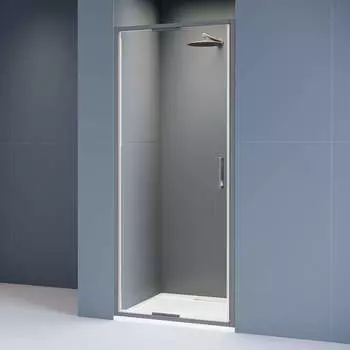Душевая дверь в нишу RGW Stilvoll SV-05Gr 80х195 профиль серый, стекло прозрачное