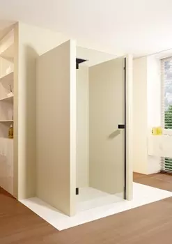 Душевая дверь в нишу Riho Scandic NXT X101 88x200 L профиль черный