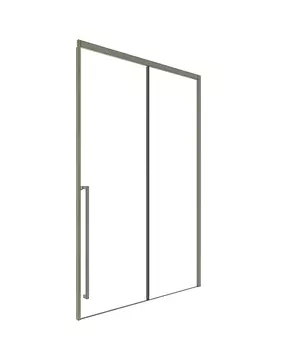 Душевая дверь в нишу Timo TDSS-150/13C-8L 150х200 см, стекло прозрачное, профиль никель