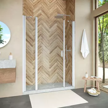 Душевая дверь в нишу Vegas Glass EP-2F NOVO h2000 145 01 01 L