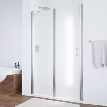 Душевая дверь в нишу Vegas Glass EP-F-1 0105 08 10 L стекло сатин, 105