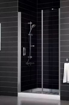 Душевая дверь в нишу Vegas Glass EP-F-1 0120 07 01 L стекло прозрачное, 120