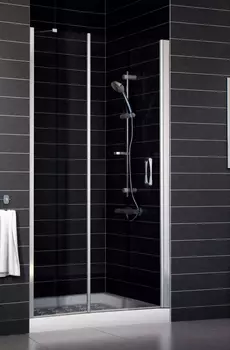 Душевая дверь в нишу Vegas Glass EP-F-1 0120 08 01 R стекло прозрачное, 120