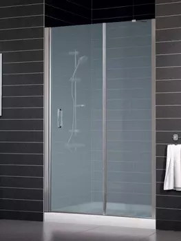 Душевая дверь в нишу Vegas Glass EP-F-1 0155 07 10 L стекло сатин, 155