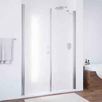 Душевая дверь в нишу Vegas Glass EP-F-2 0135 08 10 L стекло сатин, 135