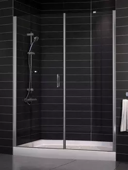 Душевая дверь в нишу Vegas Glass EP-F-2 0150 07 01 L стекло прозрачное, 150