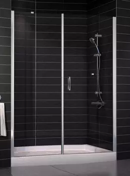 Душевая дверь в нишу Vegas Glass EP-F-2 0150 08 01 R стекло прозрачное, 150