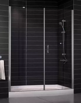 Душевая дверь в нишу Vegas Glass EP-F-2 0160 07 01 R стекло прозрачное, 160