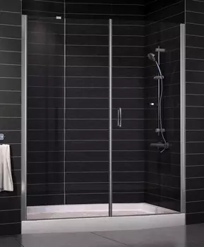 Душевая дверь в нишу Vegas Glass EP-F-2 0170 07 01 R стекло прозрачное, 170