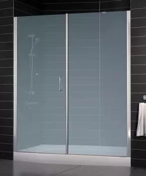 Душевая дверь в нишу Vegas Glass EP-F-2 0170 08 10 L стекло сатин, 170
