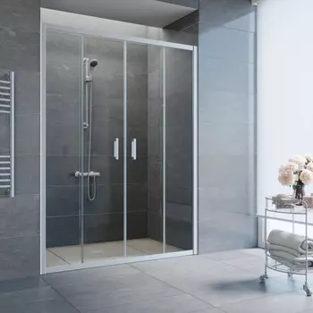 Душевая дверь в нишу Vegas Glass Z2P 150 07 01 стекло прозрачное