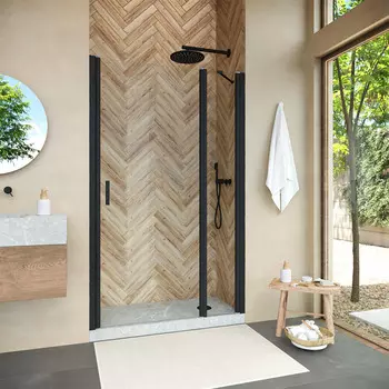 Душевая дверь в нишу Vegas GlassEP-F-1 NOVO h2000 105 02М CRYSTALVISION R