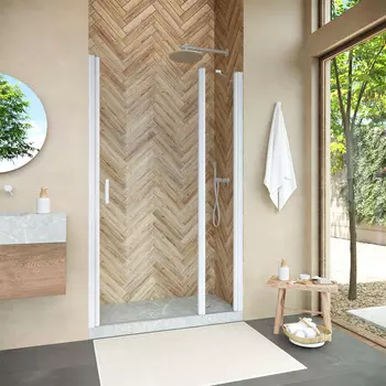 Душевая дверь в нишу Vegas GlassEP-F-1 NOVO h2000 110 01 CRYSTALVISION R