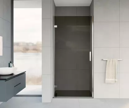 Душевая дверь в нишу Vincea Flex VDP-1F 90х200 профиль хром, стекло тонированное