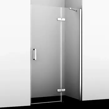 Душевая дверь в нишу WasserKRAFT Aller 10H05-SPR 120х200 стекло прозрачное, профиль хром