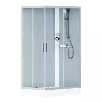 Душевая кабина Am.Pm Gem 120х80 профиль хром матовый, стекло прозрачное