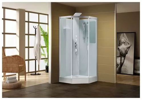 Душевая кабина Aquanet Passion P 90 см прозрачное стекло