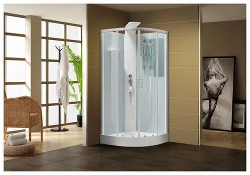 Душевая кабина Aquanet Passion R 90 см прозрачное стекло