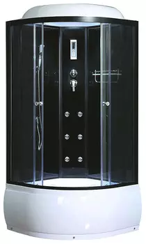 Душевая кабина Arcus AS-104 90x90, профиль черный