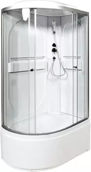 Душевая кабина AvaCan L620R, 120х80х215 см, стекло прозрачное, профиль хром