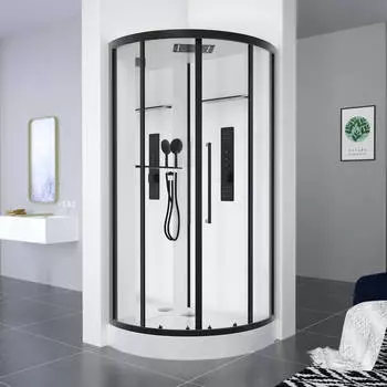 Душевая кабина Black&White Galaxy G8021 90х90х215 см
