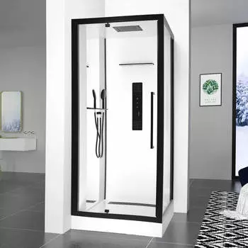 Душевая кабина Black&White Galaxy G8022 90х90х215 см