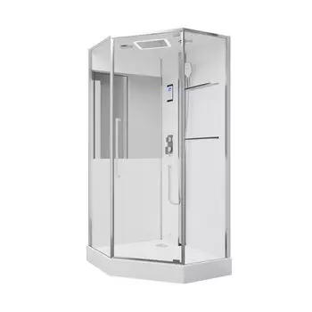 Душевая кабина Black&White Galaxy G8895 с паром