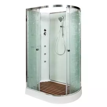 Душевая кабина Deto ЕМ1511 L N с гидромассажем