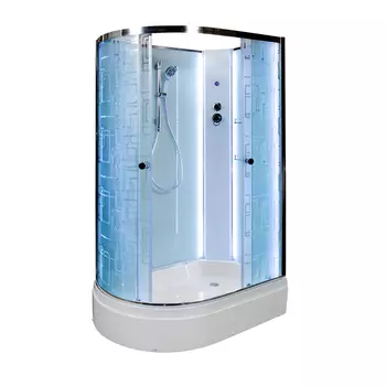 Душевая кабина Deto ЕМ2712 R N LED