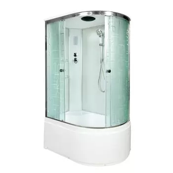 Душевая кабина Deto ЕМ4512 L с электрикой (эл.)