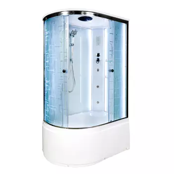 Душевая кабина Deto ЕМ4512 R LED с гидромассажем
