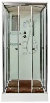 Душевая кабина Deto V1015 100 см низкий поддон