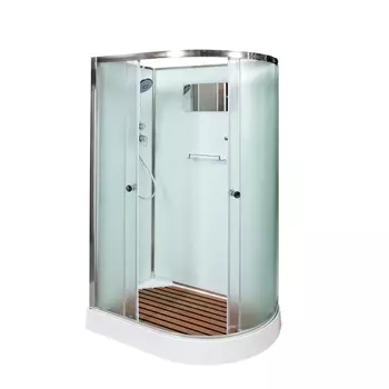 Душевая кабина DTO D102L 120х80х208 см, стекло матовое, профиль глянцевый хром