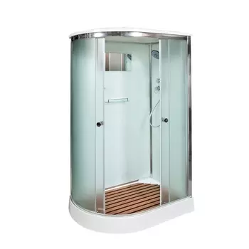 Душевая кабина DTO D102SR 120х80х220 см, стекло матовое, профиль глянцевый хром