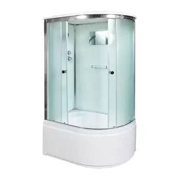 Душевая кабина DTO D120SL 120х80х220 см, стекло матовое, профиль глянцевый хром