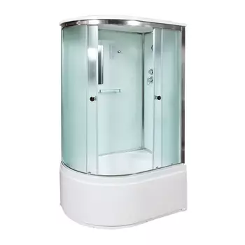 Душевая кабина DTO D120SREL 120х80х220 см, стекло матовое, профиль глянцевый хром