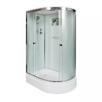 Душевая кабина DTO D272SL 120х80х220 см, стекло матовое, профиль глянцевый хром