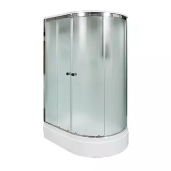 Душевая кабина DTO D272SLEL 120х80х220 см, стекло матовое, профиль глянцевый хром